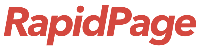RapidPage Logo.